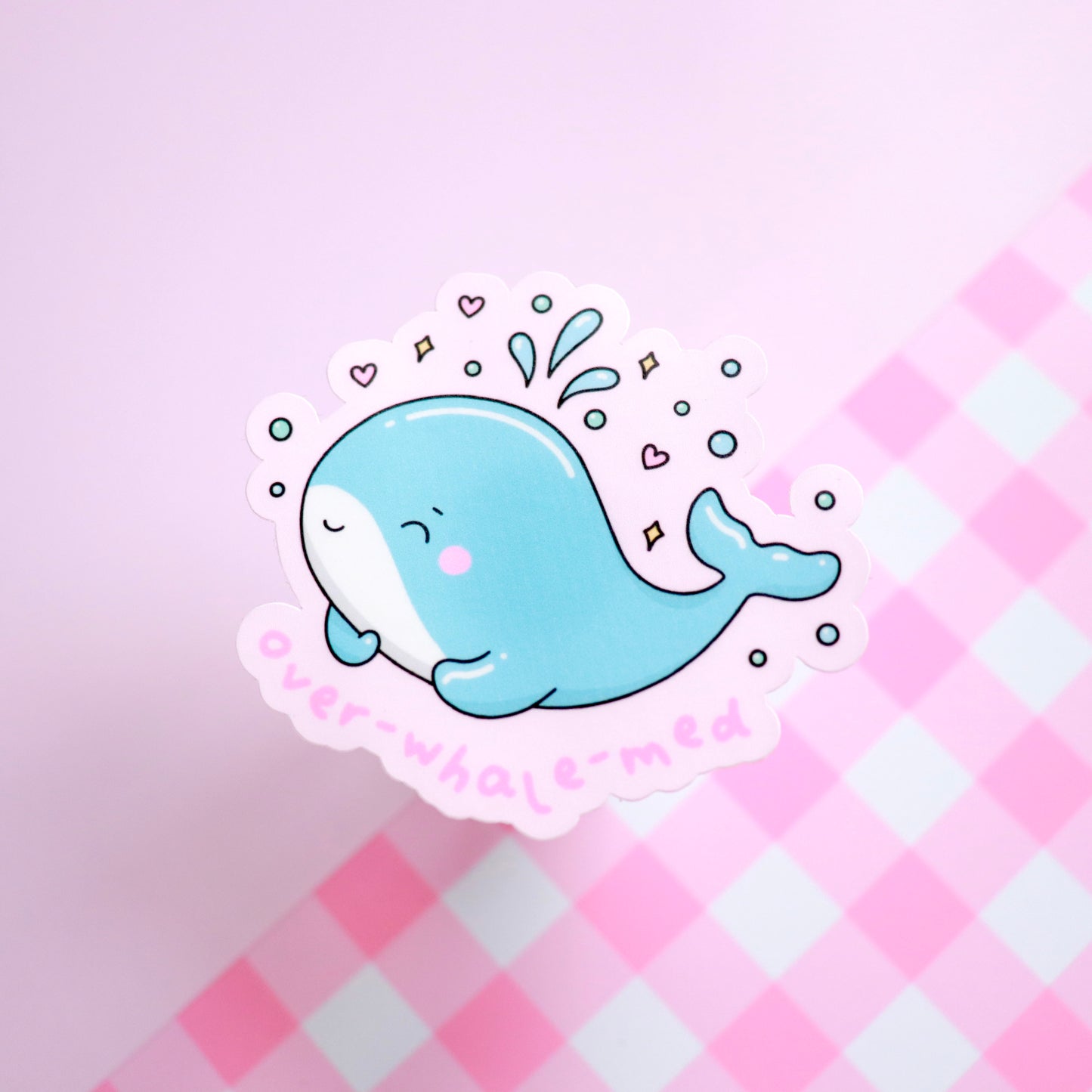 Over-Whale-Med Sticker