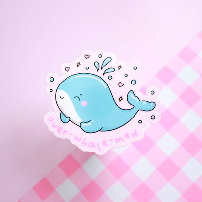 Over-Whale-Med Sticker