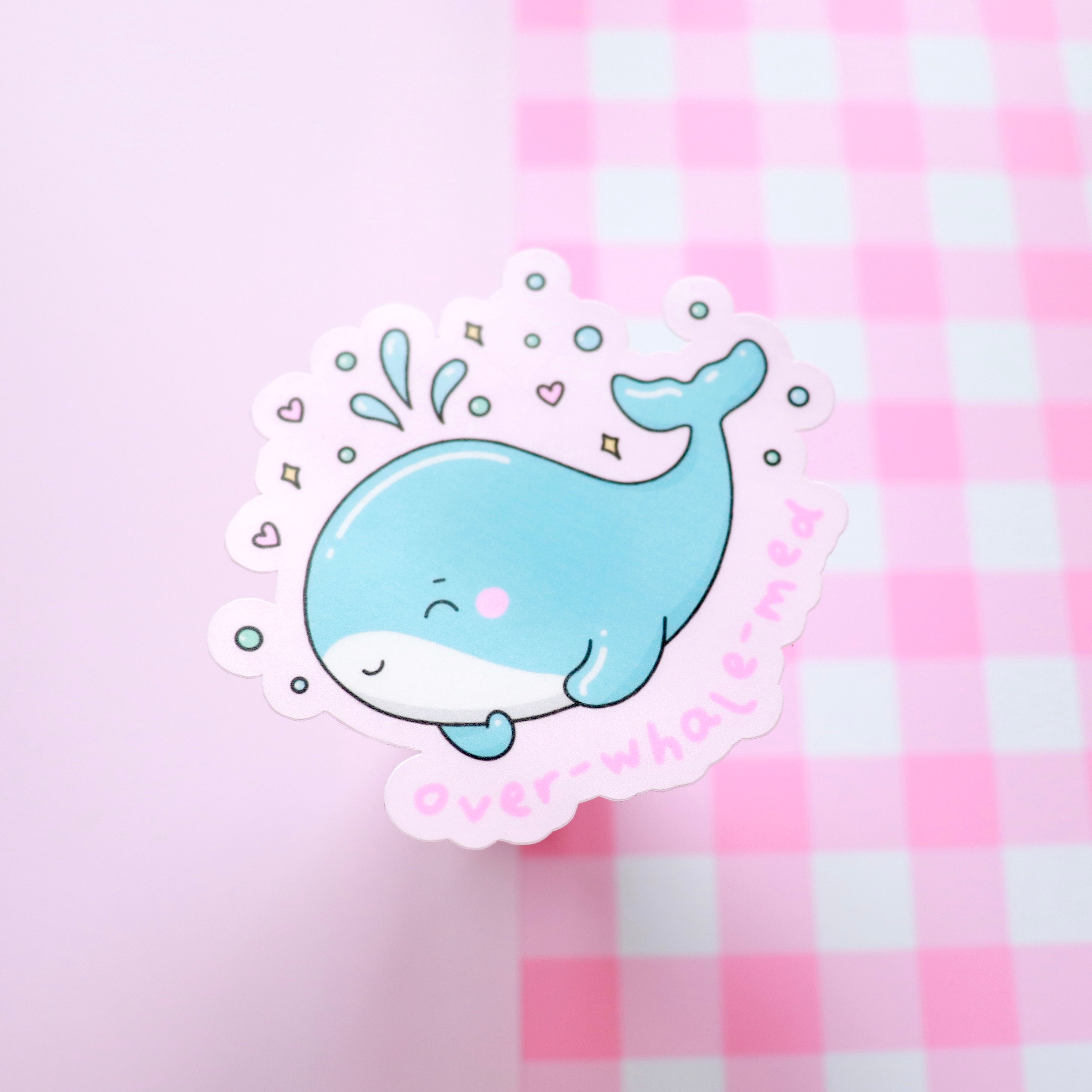 Over-Whale-Med Sticker