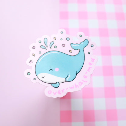 Over-Whale-Med Sticker