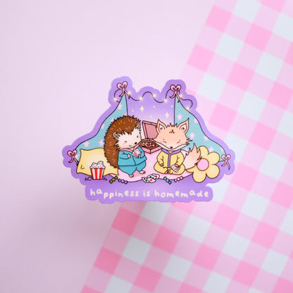Happiness Is Homemade Sticker