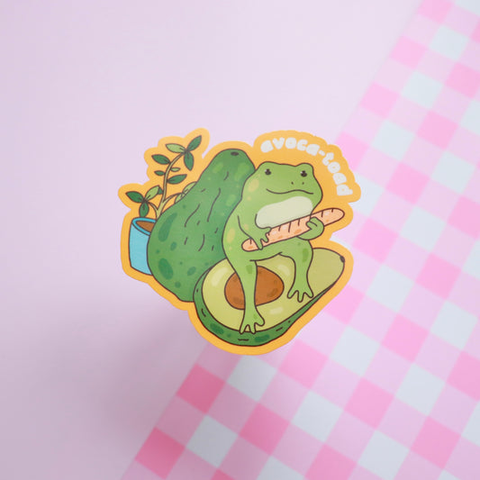 Avoca-Toad Sticker