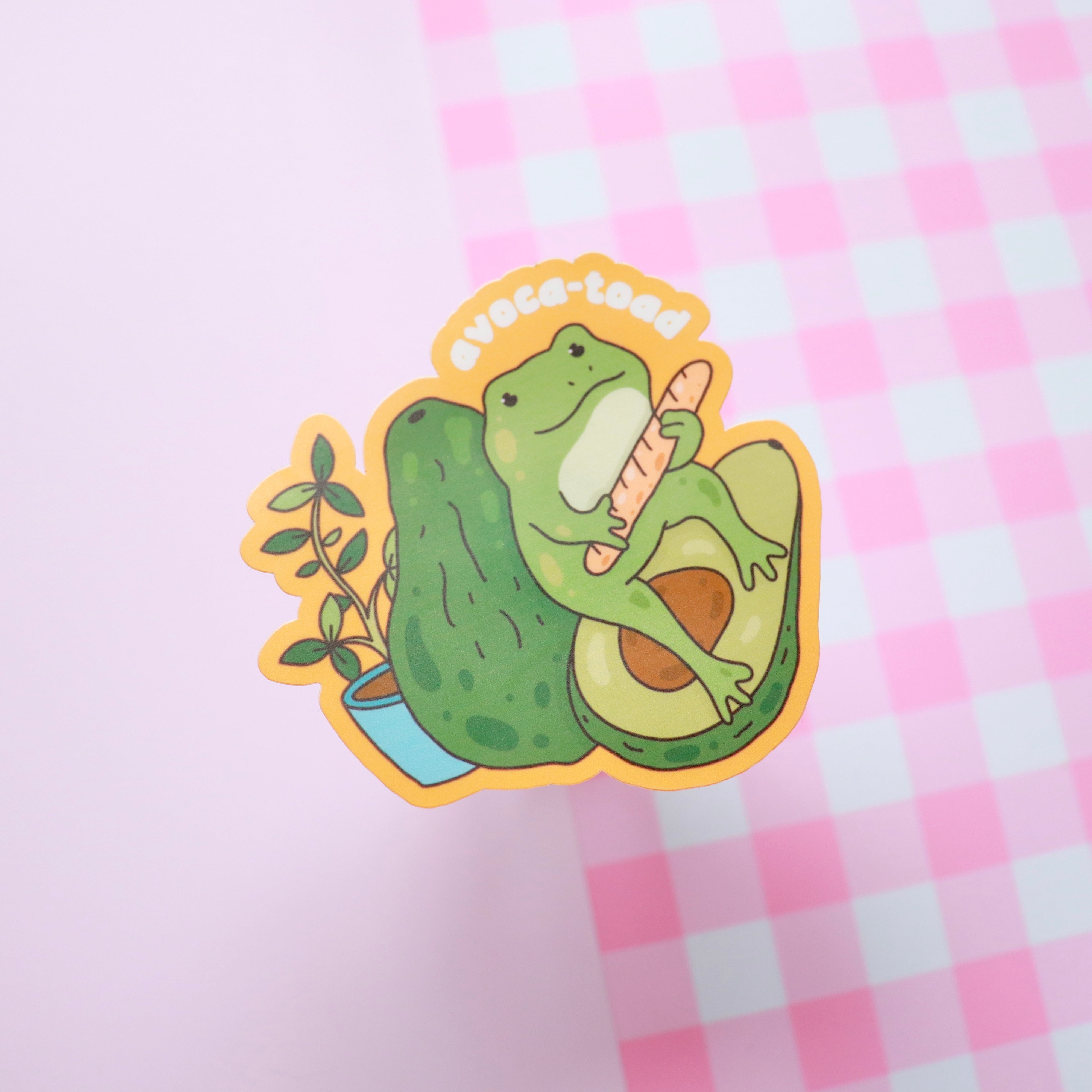 Avoca-Toad Sticker