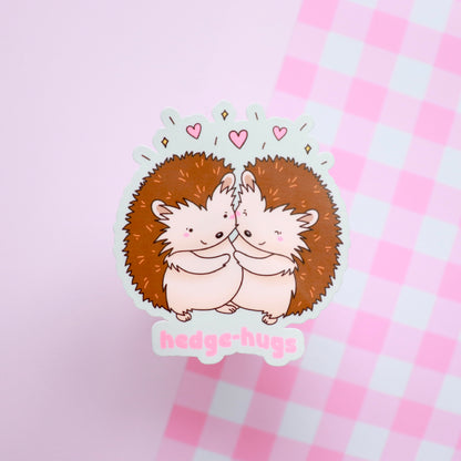 Hedge-Hugs Sticker