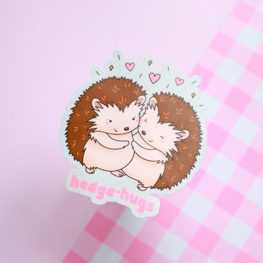 Hedge-Hugs Sticker
