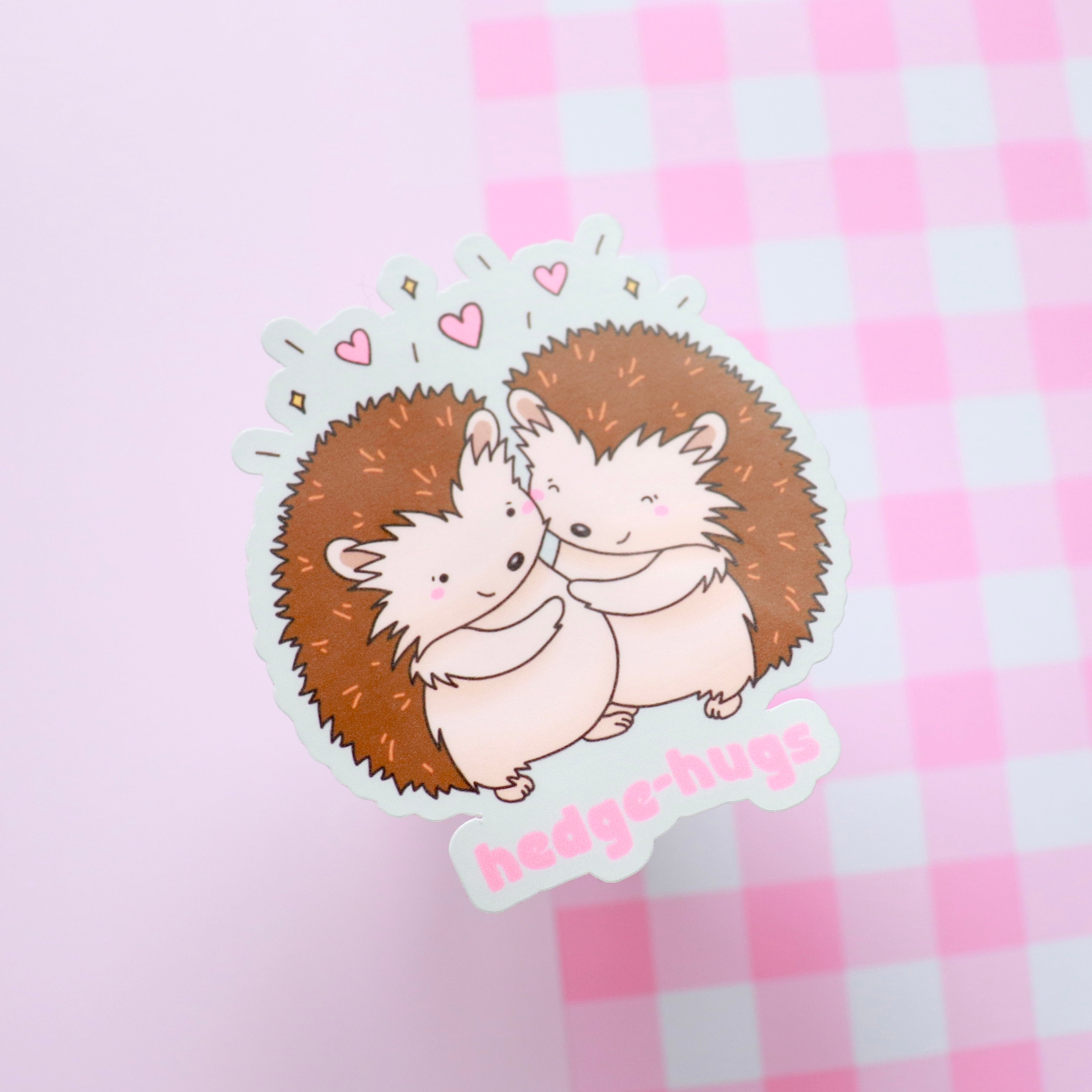 Hedge-Hugs Sticker