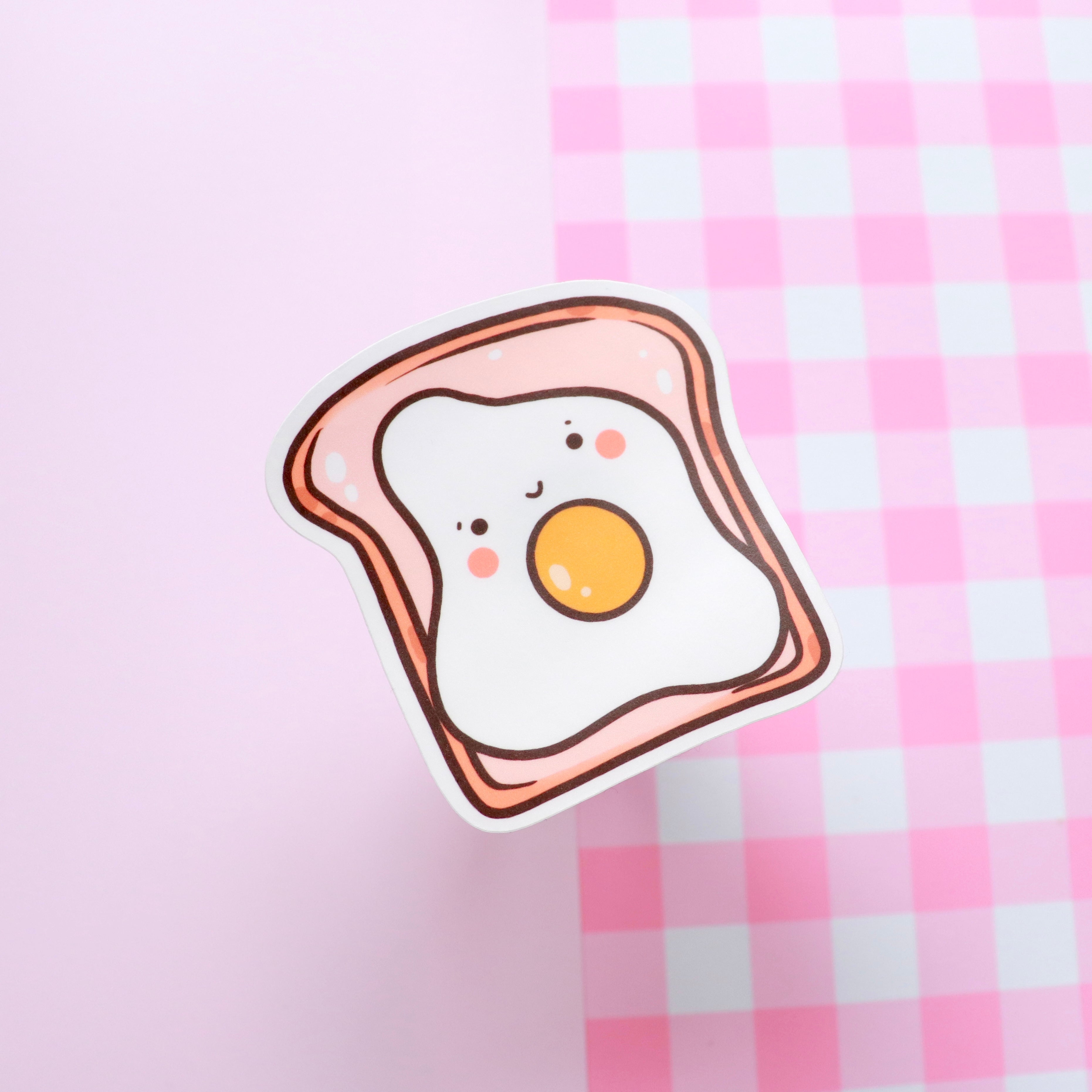 Egg on Toast Sticker