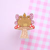 Pippy on a Toadstool Sticker