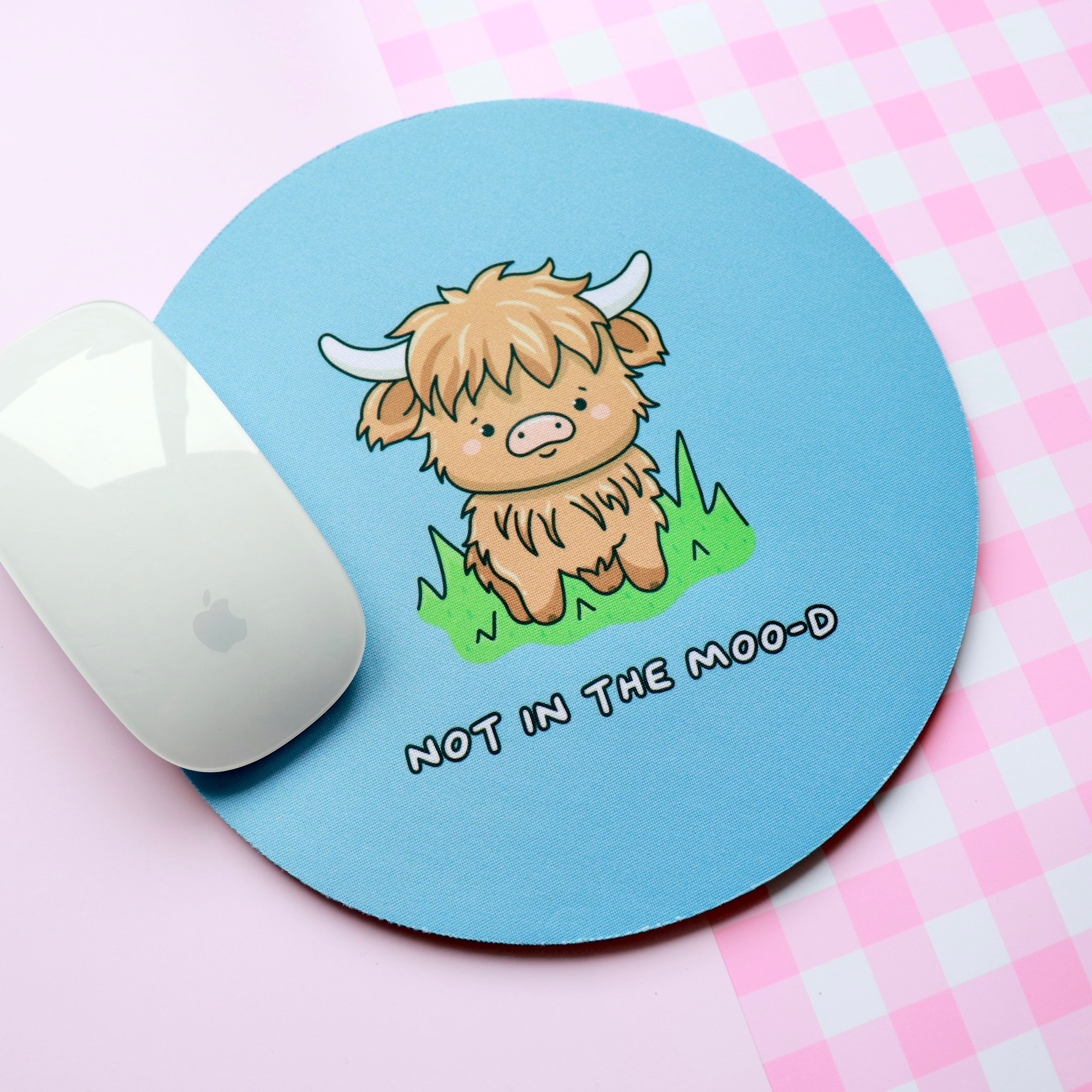 Not In The Moo-D Mouse Pad