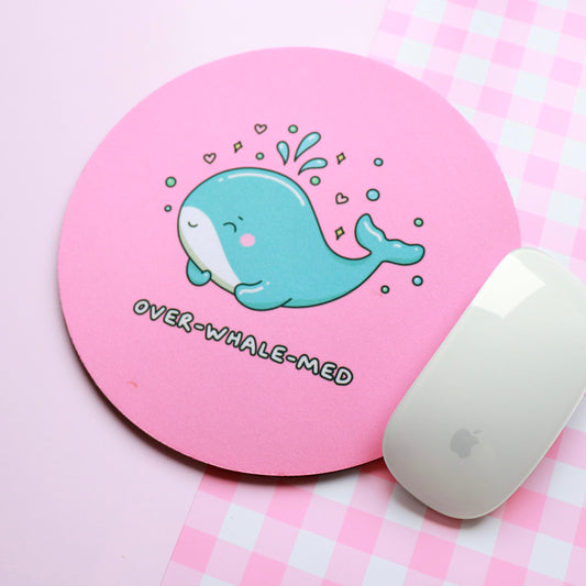 Over-Whale-Med Mouse Pad