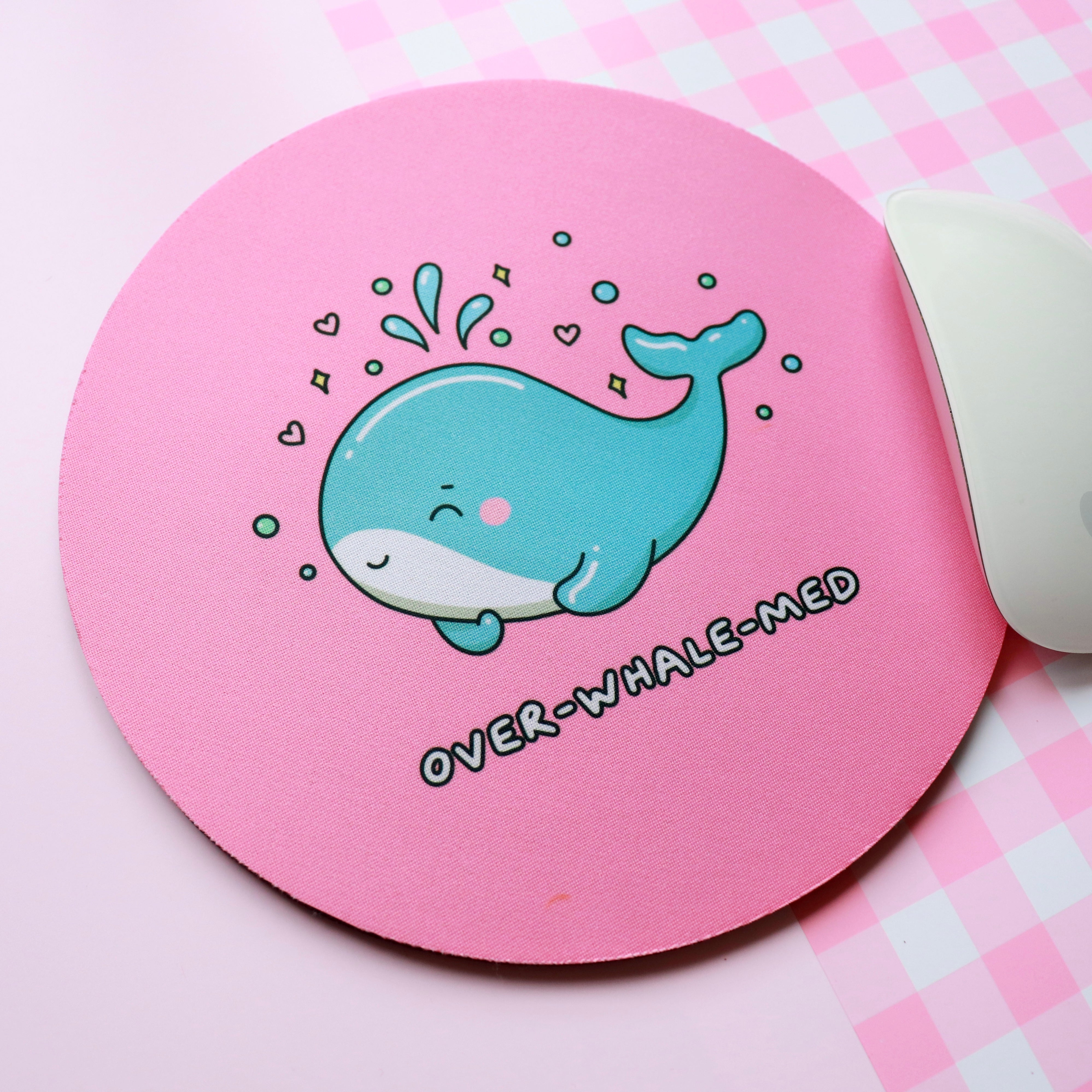 Over-Whale-Med Mouse Pad