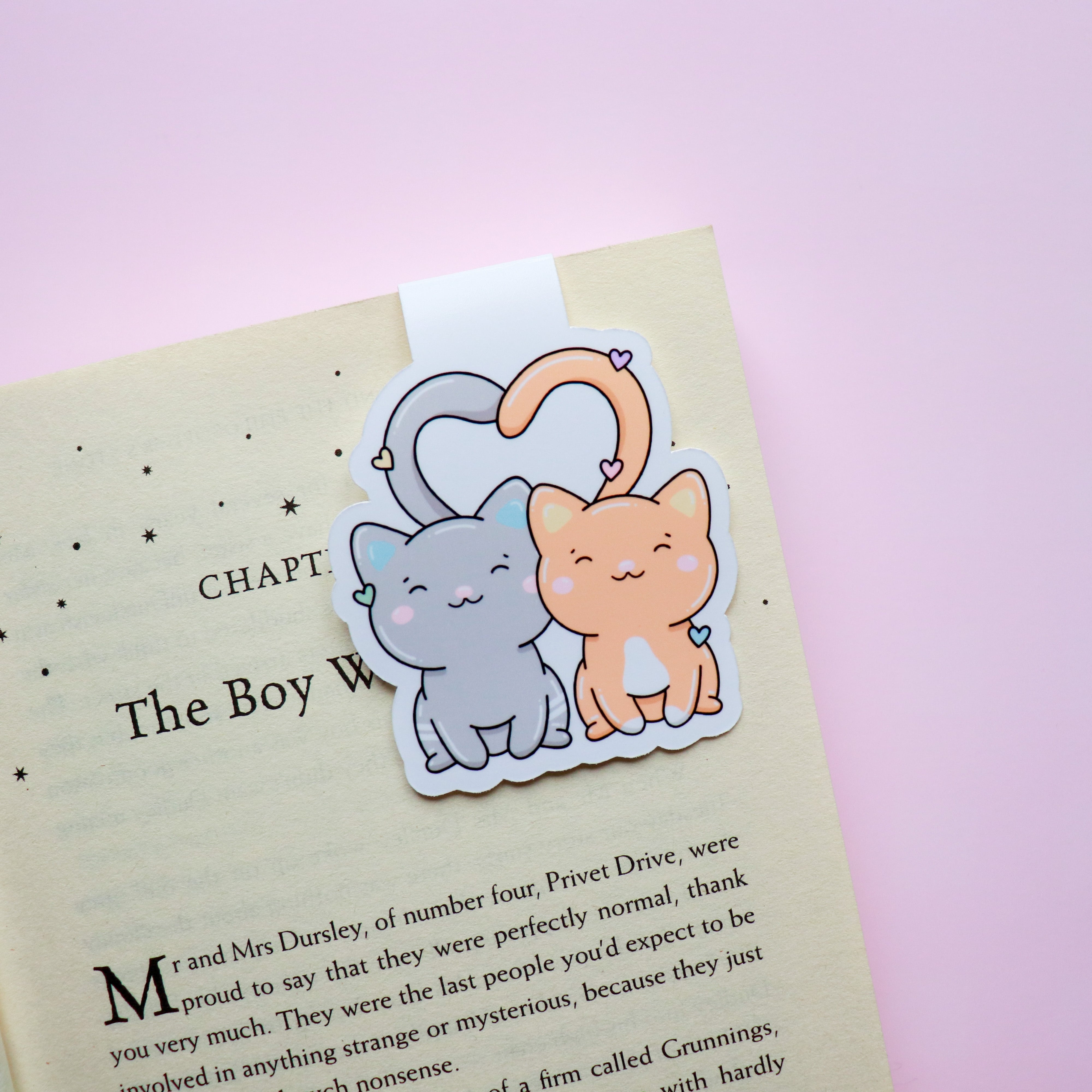 Stay Pawsitive Magnetic Bookmark