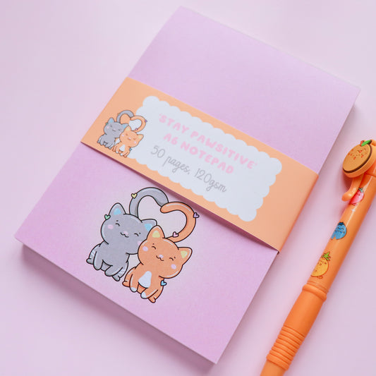 Stay Pawsitive Notepad