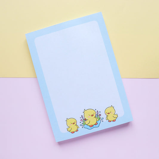 Spring Duckling Notepad
