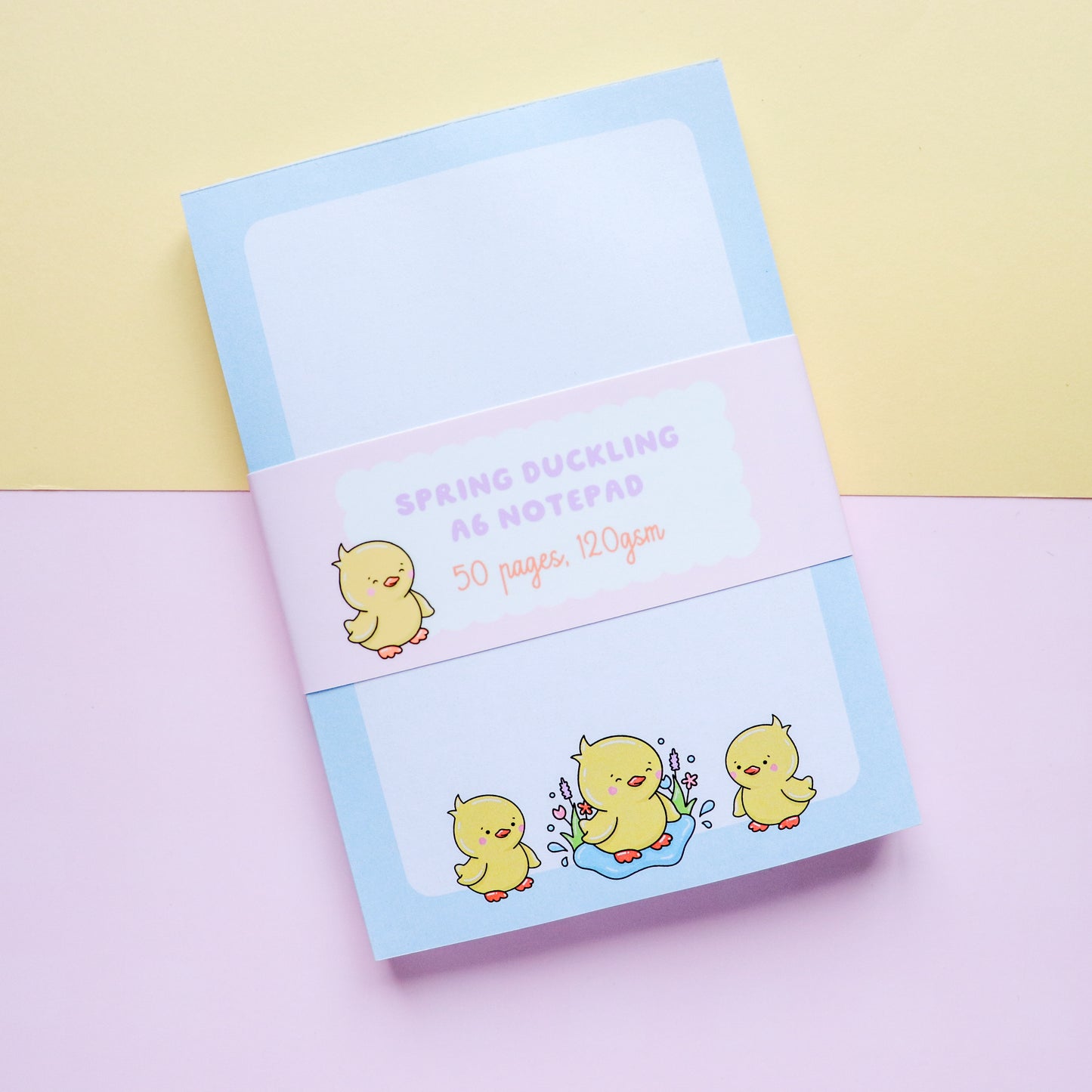 Spring Duckling Notepad