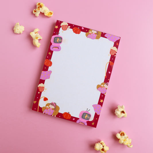 Blankets & Blockbusters Notepad