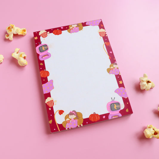 Blankets & Blockbusters Notepad