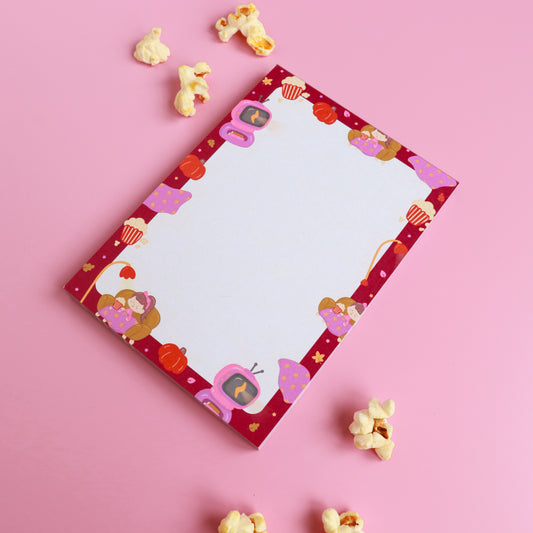 Blankets & Blockbusters Notepad