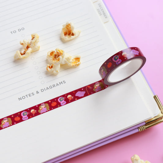 Blankets & Blockbusters Washi Tape