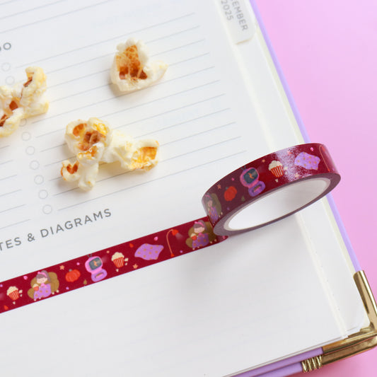 Blankets & Blockbusters Washi Tape