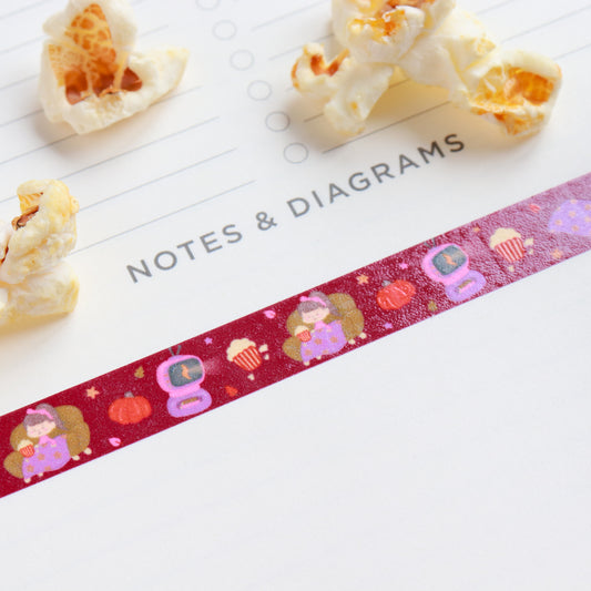 Blankets & Blockbusters Washi Tape