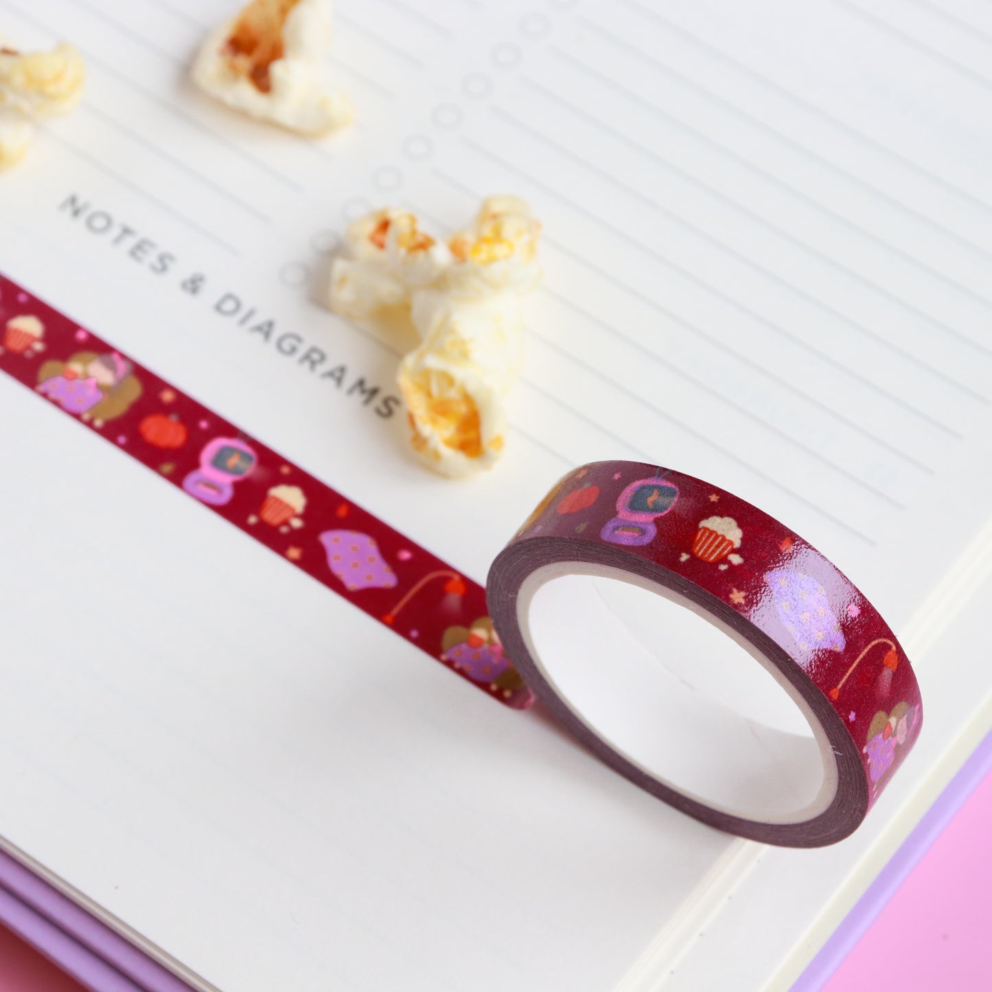 Blankets & Blockbusters Washi Tape