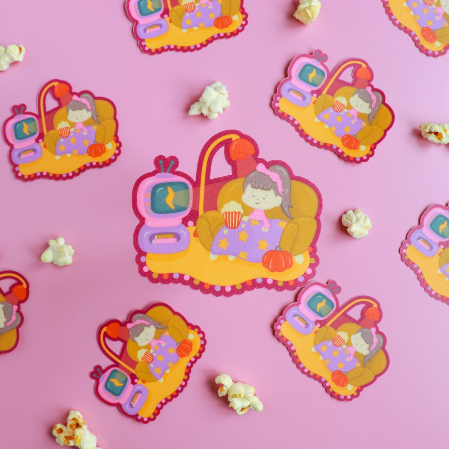 Blankets & Blockbusters Sticker