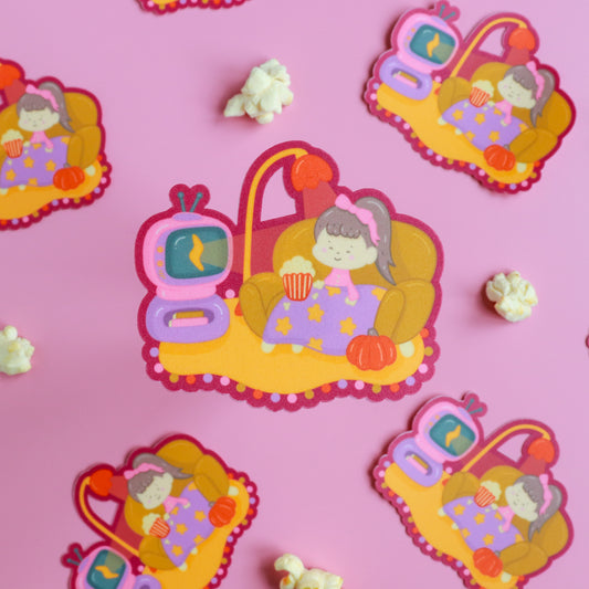Blankets & Blockbusters Sticker