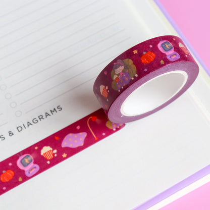 Blankets & Blockbusters Washi Tape