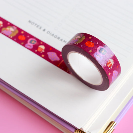 Blankets & Blockbusters Washi Tape