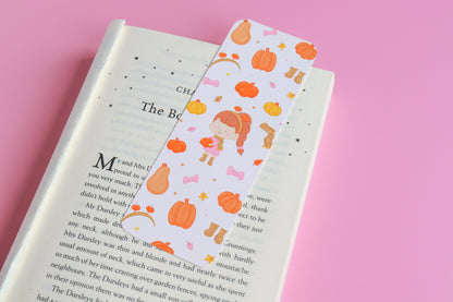 Pumpkin Picking Bookmark