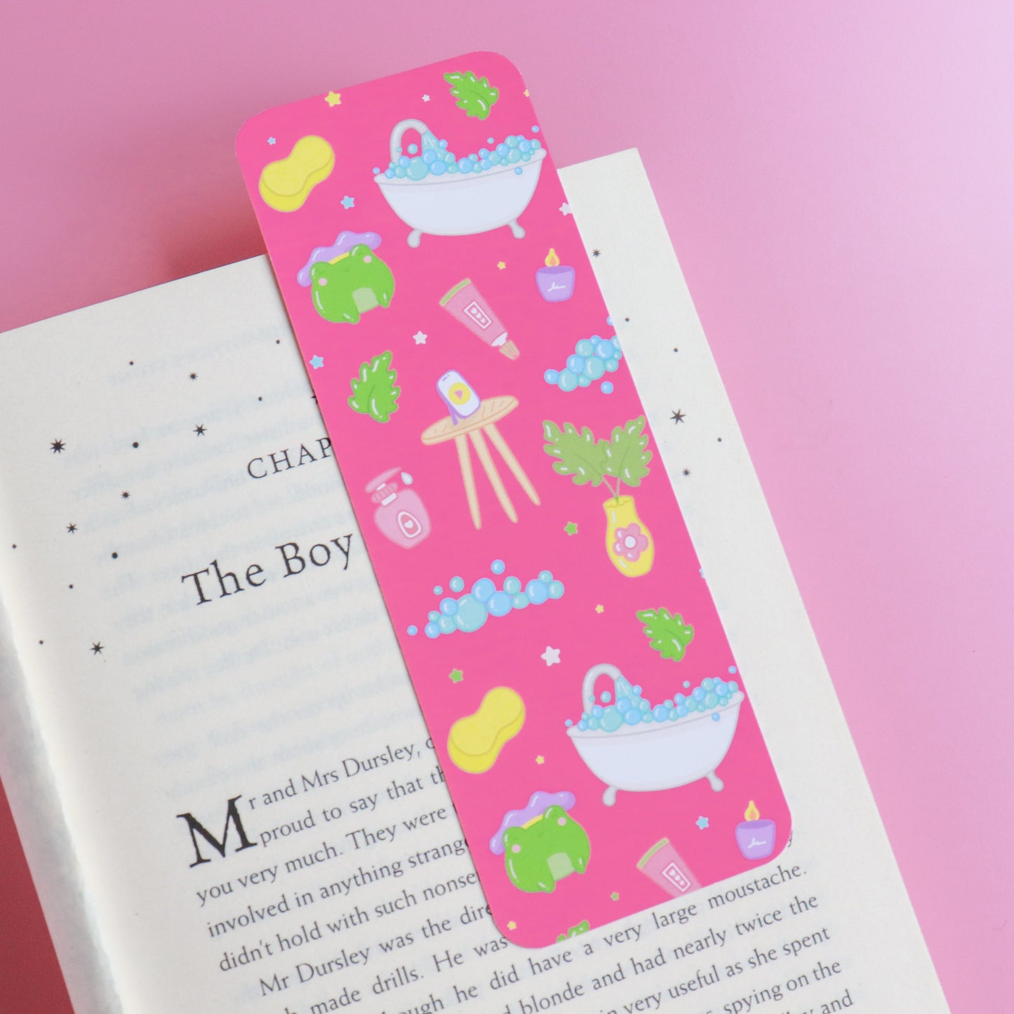 A Bubble Bath & a Podcast Bookmark