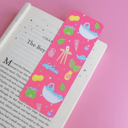 A Bubble Bath & a Podcast Bookmark