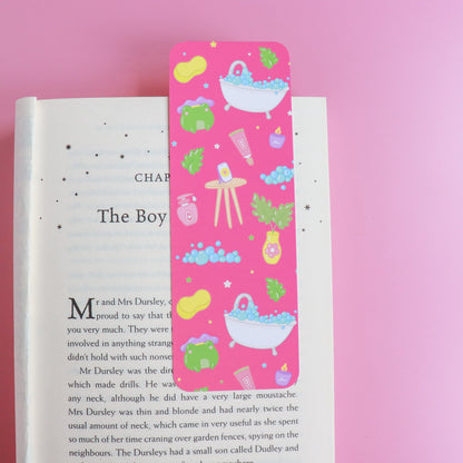 A Bubble Bath & a Podcast Bookmark