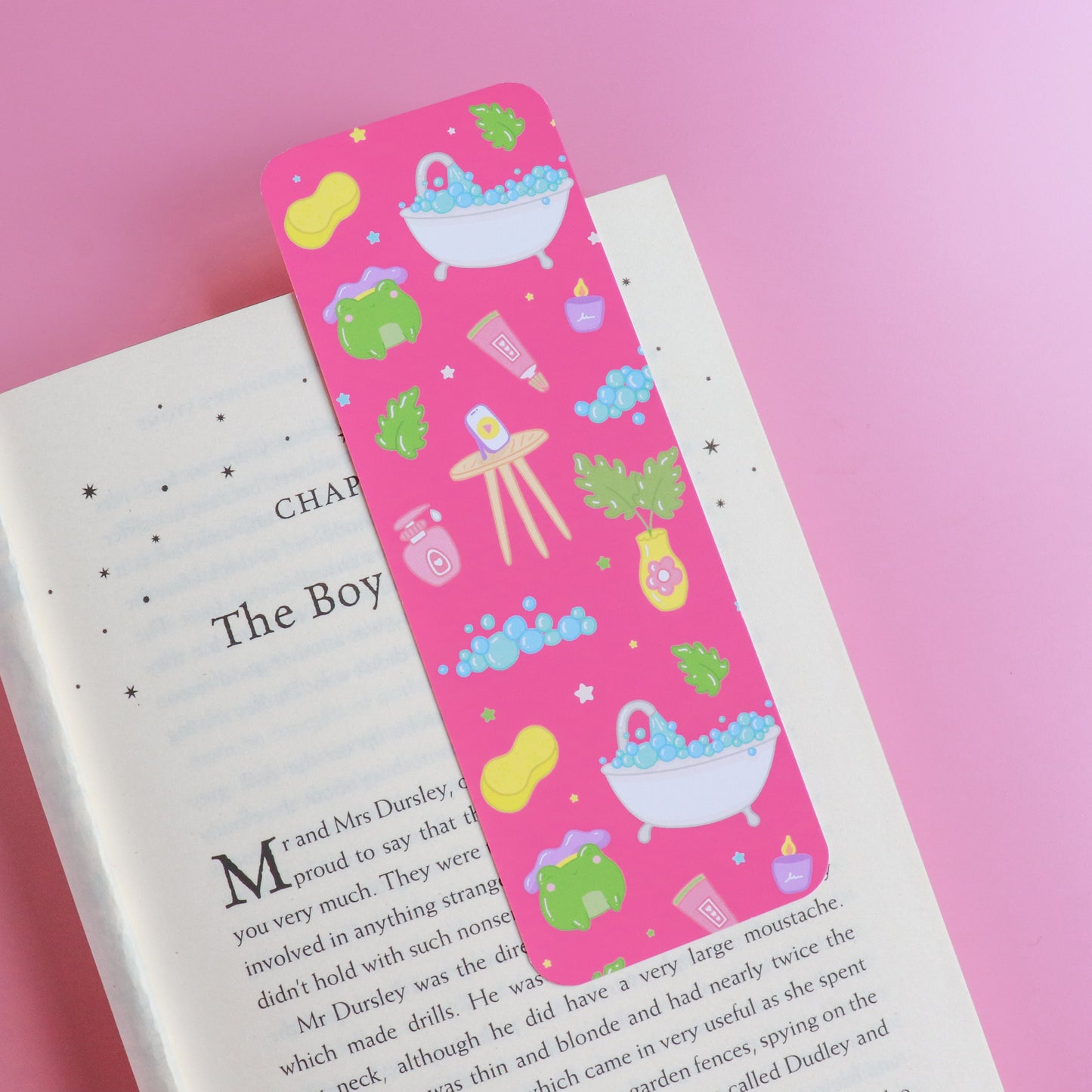 A Bubble Bath & a Podcast Bookmark