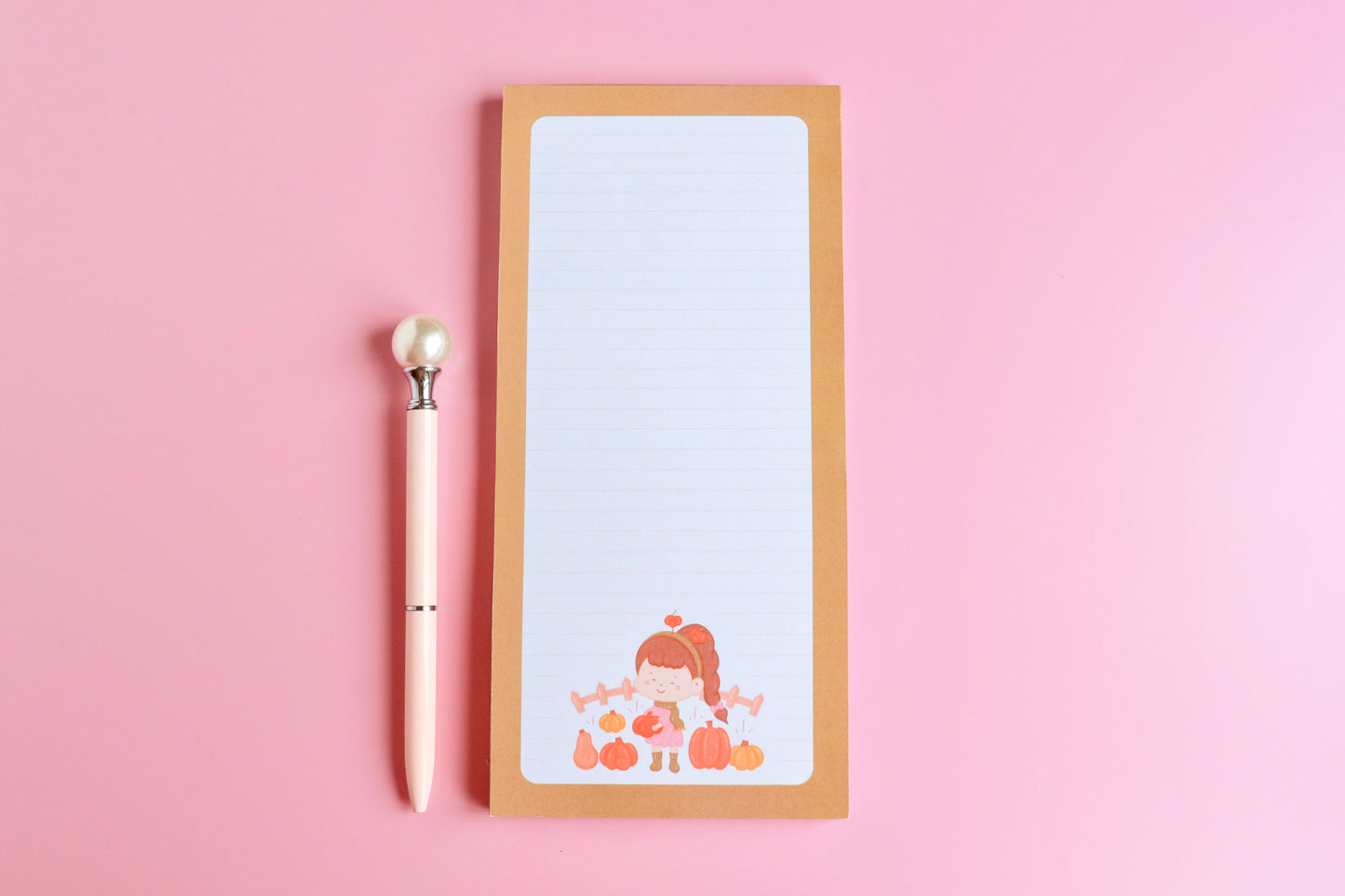 Pumpkin Picking List Pad