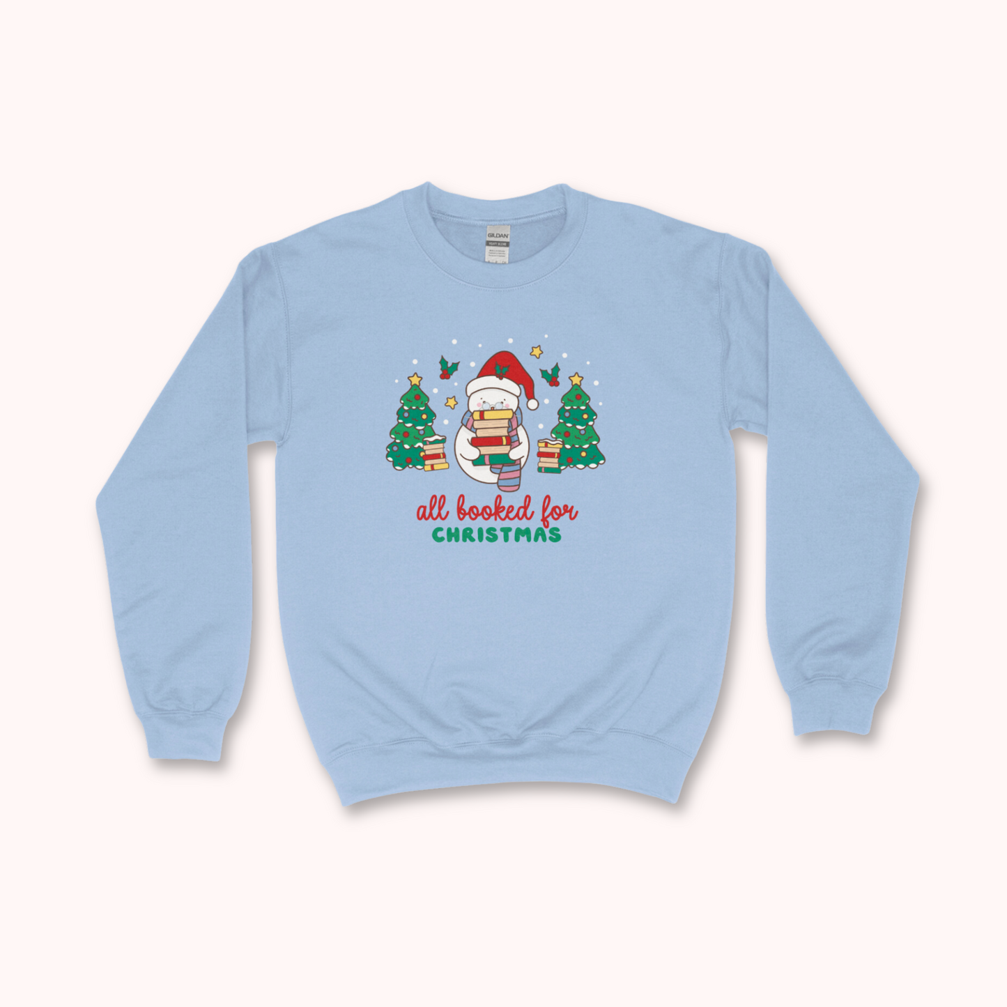 All Booked For Christmas Sweater