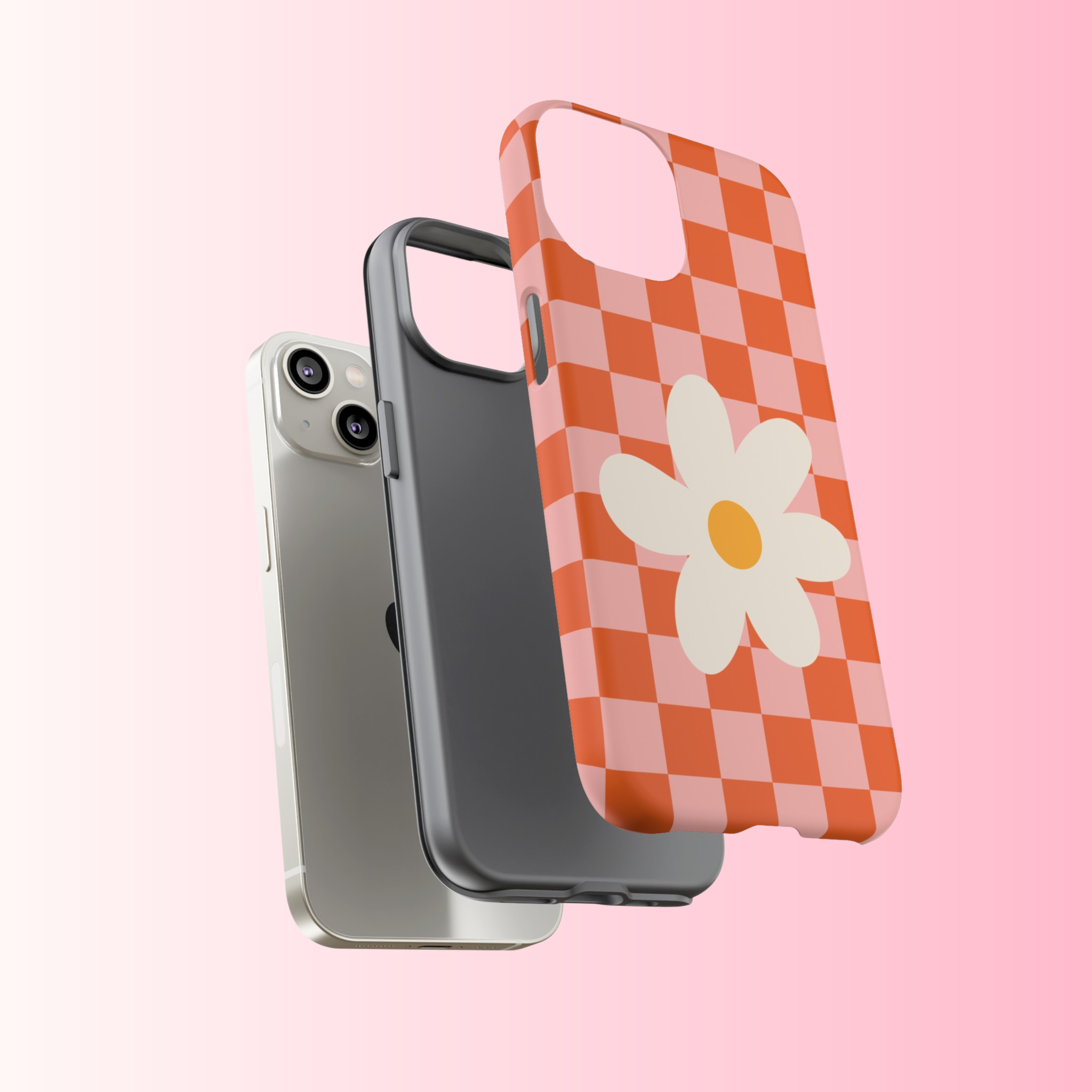 Daisy Check Phone Case