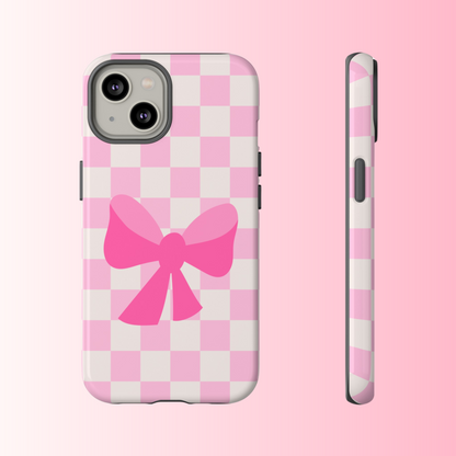 Pink Bow Phone Case