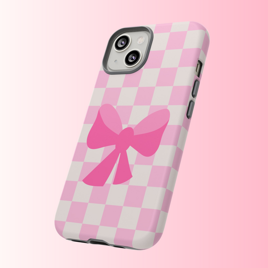 Pink Bow Phone Case