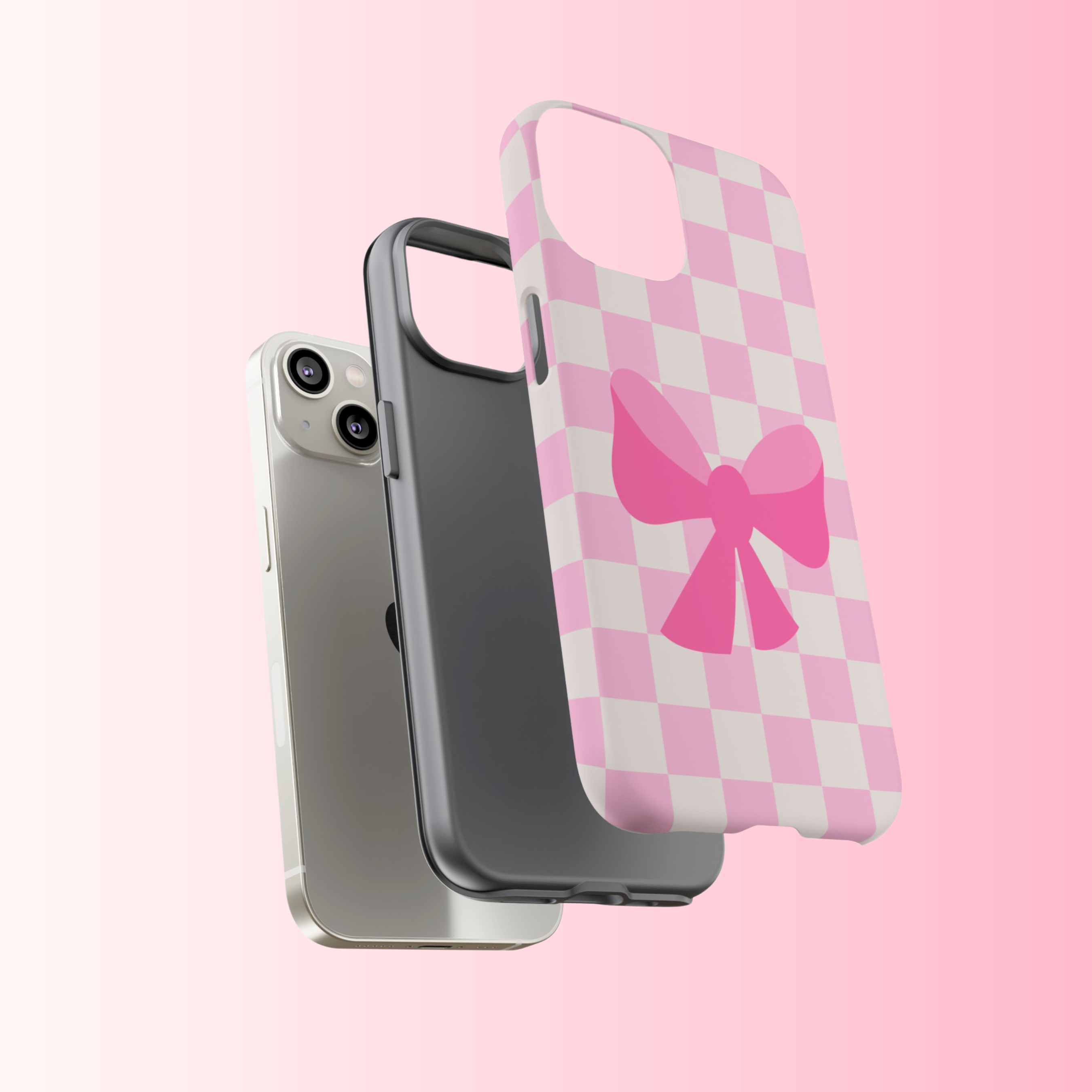 Pink Bow Phone Case