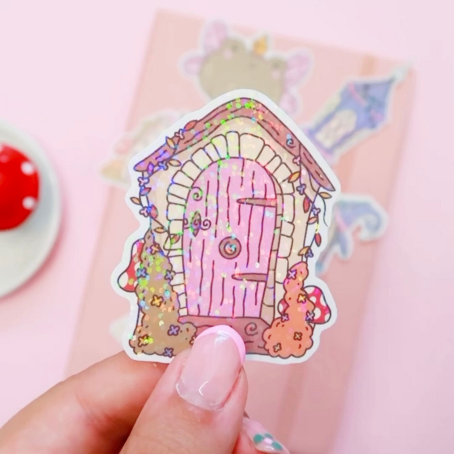 The Fairy Door Sticker