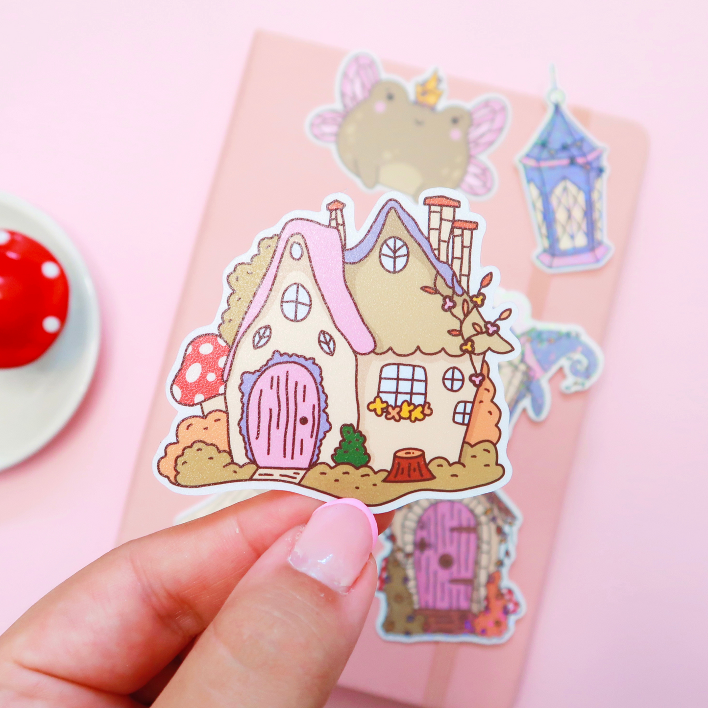 Fairy Grove Cottage Sticker