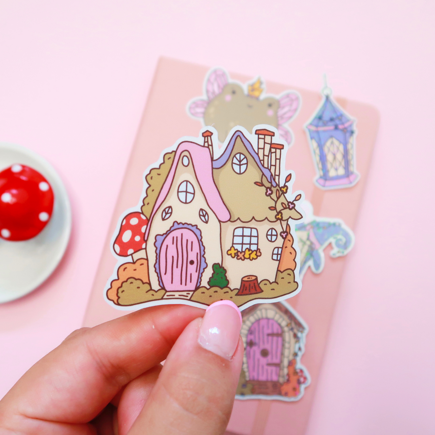 Fairy Grove Cottage Sticker