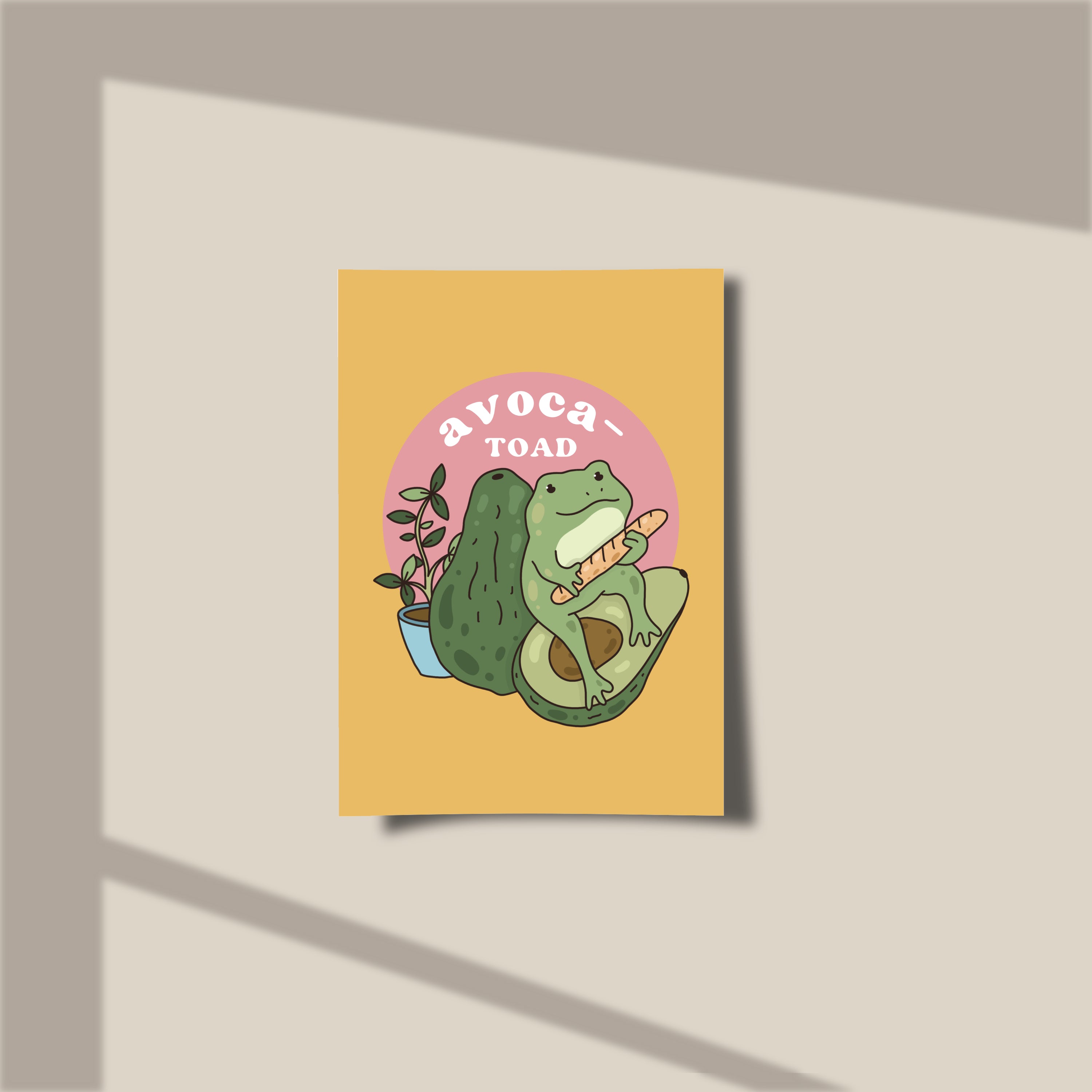 Avoca-Toad Wall Art Print