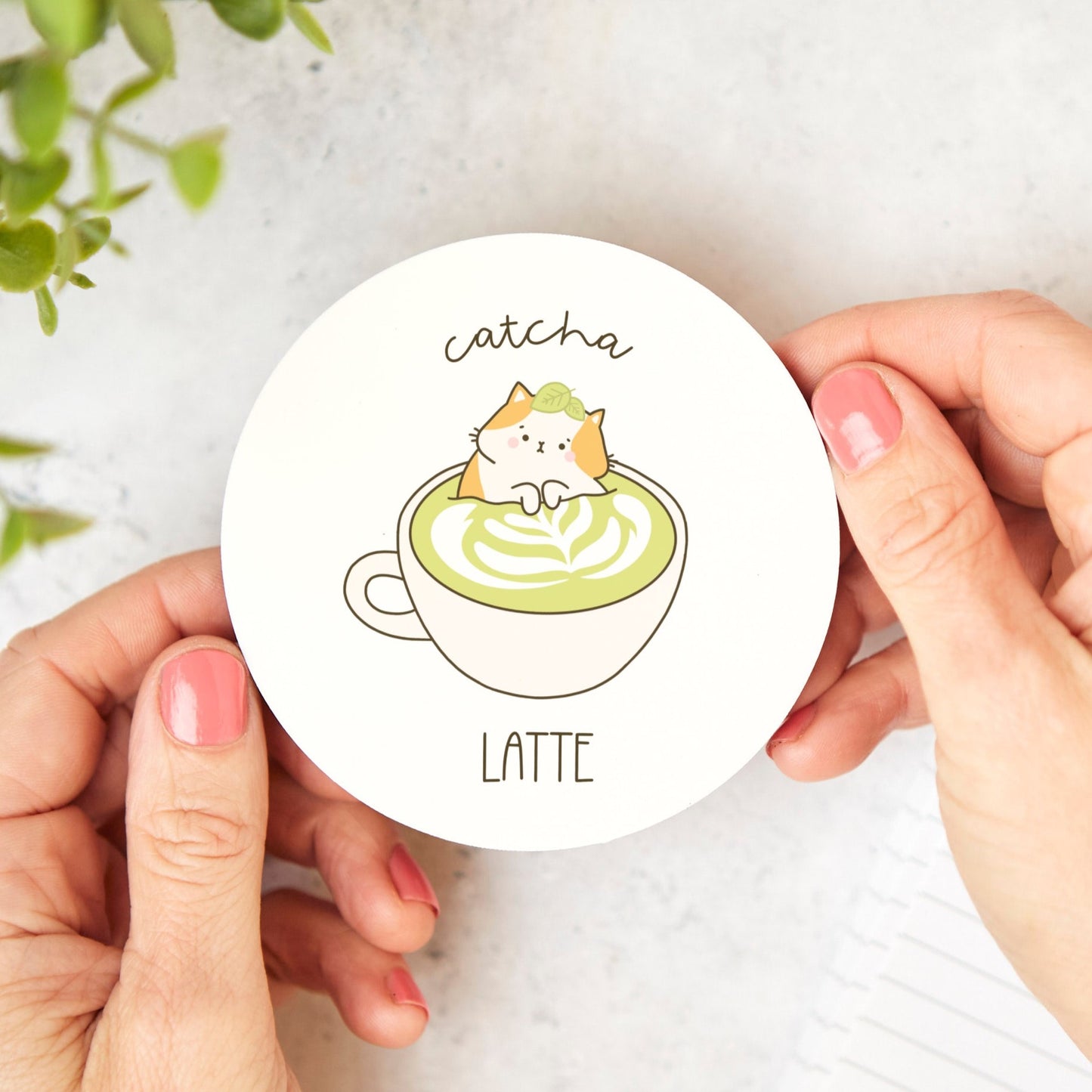 Catcha Latte Coaster