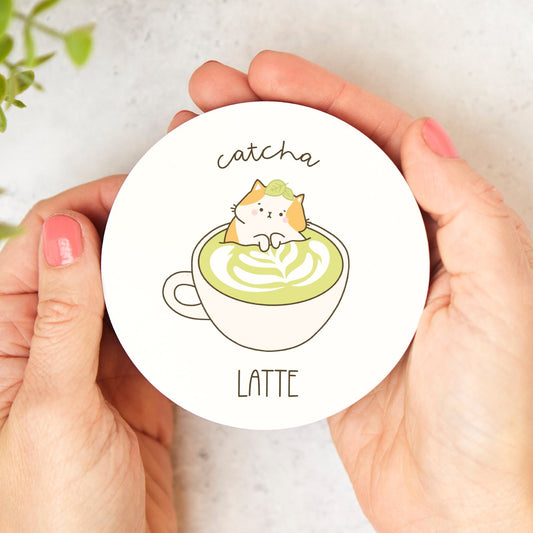 Catcha Latte Coaster