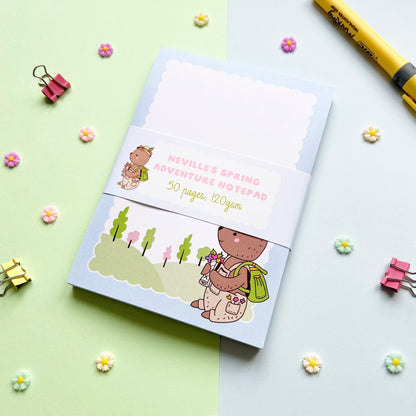 Neville's Spring Adventure Notepad