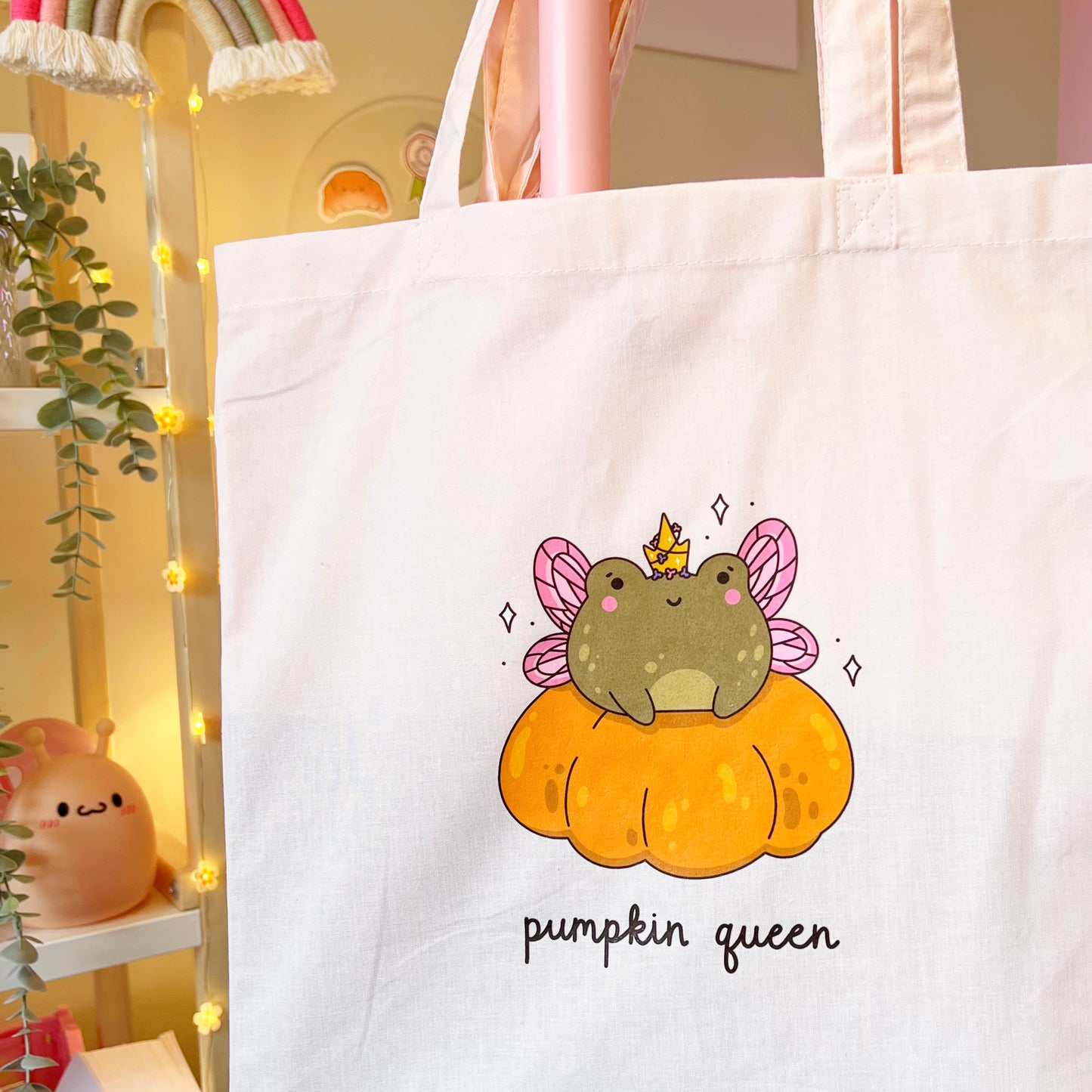 Pumpkin Queen Tote Bag