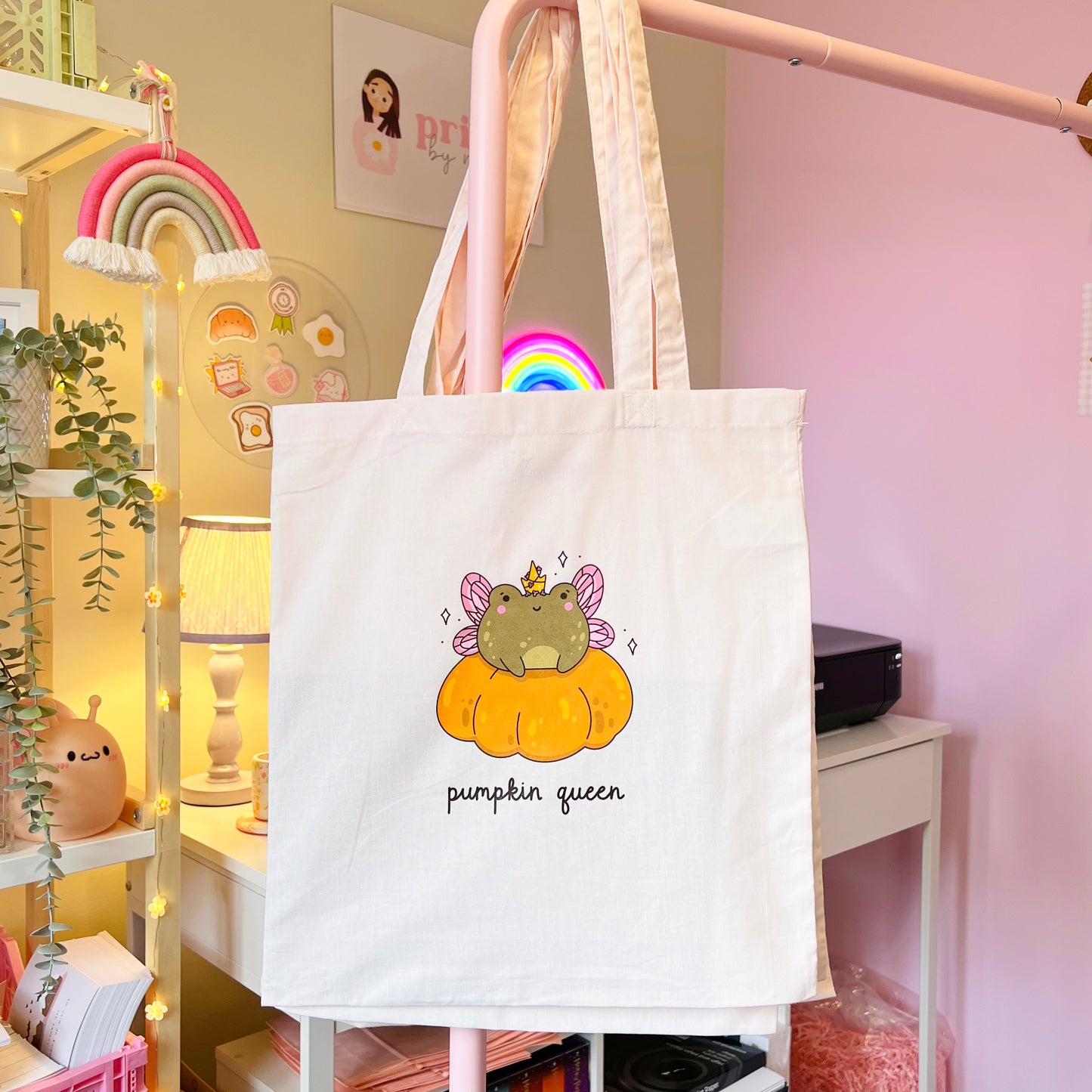 Pumpkin Queen Tote Bag